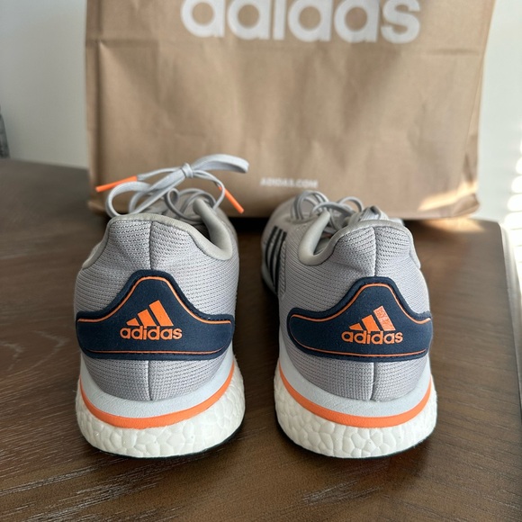 Adidas Men's Gray and Black Athletic Shoes - Picture 2 of 6